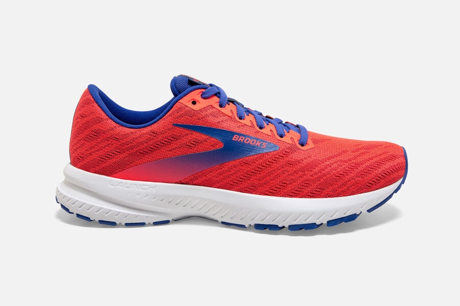 Brooks Israel Launch 7 Road Running Shoes Womens - Orange/Blue - TRD-265480